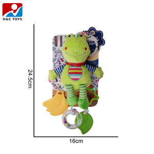 Jouet en peluche coloré Dingdang avec anneau, petite grenouille tortue, jouet pour bébé, poupée pour enfants, fille - Product Image 2