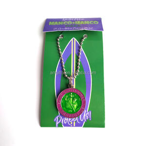 Saint-steve protège la médaille en argent américaine, fabricant de colliers, 20mm, 25mm - Product Image 3