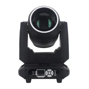 New 150W Rainbow Effect Beam Spot Disco Led Moving Head Light With Led Circle Ring