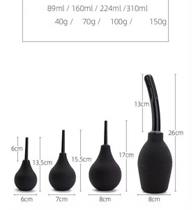 STELLAR PATH 89mL/160ml/224ml Ballonnet de lavement rectal en silicone pour douche vaginale et anale, nettoyeur anal pour adultes CN - Product Image 6