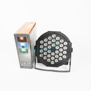 RGB DMX512 36 LED Par sahne aydınlatma ses aktif uzaktan kumanda DJ disko Bar parti sahne ekipmanları sistemi için - Product Image 6