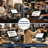 Terminal POS Android con Soporte para Impresora, Pantalla Táctil de 10.1 Pulgadas, Caja Registradora para Restaurante, Comercio Minorista, OEM, ODM