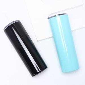 Stainless Steel Tumbler Round <b>Large</b> Capacity Insulated Travel <b>Mug</b> With Sports Straw Q17 - Product Image 4