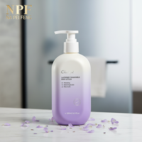 Lotion pour le corps à la camomille et à la lavande pour les peaux sèches Hydratant floral hydratant avec acide hyaluronique Parfumé Léger Soin de la peau douce