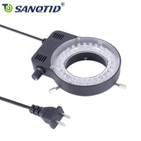 SANQTID TD-10A-H208A HDMI 20MP Video Microscope, 60fps 26-180X Electronic Magnifying Glass for Mobile Phone Circuit Board Repair