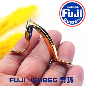 Anneau de guidage de <span class=keywords><strong>canne</strong></span> à pêche Fuji-HB-RB en acier inoxydable à trois poteaux pour lac, rivière, ruisseau - Anneau de guidage DIY - Product Image 4