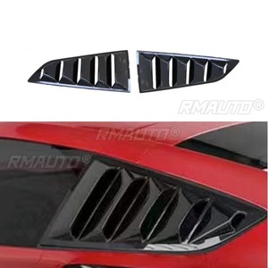 For Chevrolet Corvette C7 Car Side Rear <b>Window</b> Louver Shutter <b>Cover</b> For Chevrolet Corvette C7 2014-2017 Quarter Panel Body Kit - Product Image 1