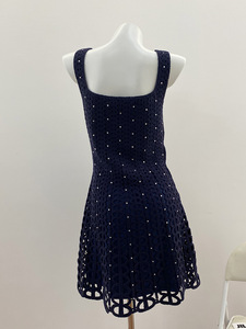 Nuevas llegadas de Bettergirl para Ramadán 2026, <span class=keywords><strong>vestido</strong></span> <span class=keywords><strong>azul</strong></span> intenso con flores y diamantes, ideal para primavera/verano. - Product Image 6
