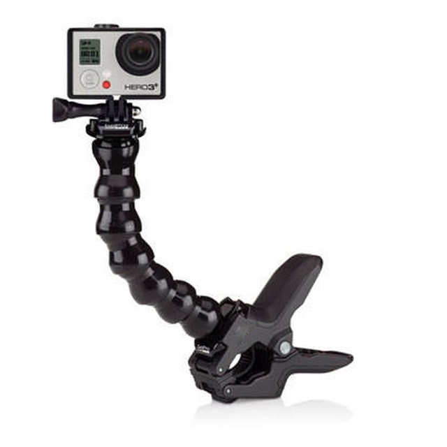 Hot Selling Jaws Flex Clamp Mount Gooseneck Mount for GoPro Hero 13 12 11 10 9 8 7 6 5 4 Session Akaso EK7000 DJI Osmo Arlo