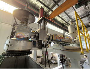 Extrusora automática de un solo tornillo para tienda PP HDPE Geonet, máquina de fabricación de red de protección plana de malla rígida para plantas de fabricación de LLDPE PET - Product Image 2