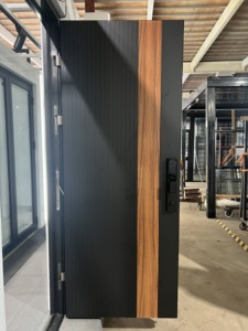 ZEKIN New <strong>Design</strong> Luxury Entry Aluminum Metal Entrance <strong>Door</strong> for Houses Villa Main <strong>Doors</strong> Custom Front Exterior Pivot <strong>Door</strong> - Product Image 2