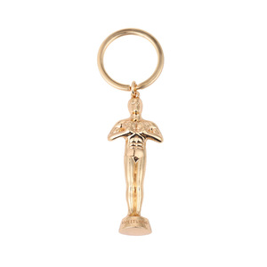 Porte-clés pendentif en alliage de zinc en forme de statuette <span class=keywords><strong>Oscar</strong></span>, personnalisable avec logo, sur le thème du cinéma et de la télévision, commandes en gros - Product Image 5