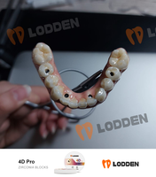 Bloc de céramique dentaire LODDEN 10mm-30mm, bloc de zircone céramique 4D 3D 3DMAX ST HT