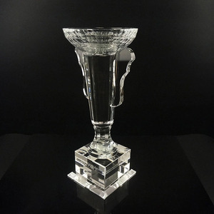 Piala Trofi Besar, Piala Kristal, Piala Kristal Transparan dengan Logo Custom, Hadiah Bisnis, Piala Olahraga, Penghargaan - Product Image 2