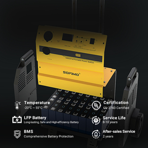 Industrial Small Size Light Weight 27kg Flexible Portable Power Station Battery Power Supply Power Bank <strong>Backup</strong> - Product Image 6