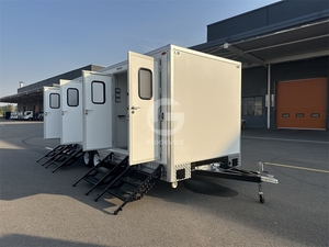 Toilettes mobiles de luxe, toilettes portables d'extérieur, toilettes portables de chantier, douche portable, salle de bain portable de luxe - Product Image 6