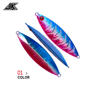 Lichtgevende Metalen <span class=keywords><strong>Jig</strong></span> Aas 80g/100g/120g Vissen Zoetwater Zoutwater Slow Pitch Jiggen Aas - Product Image 4