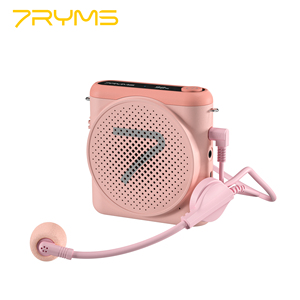 Amplificateur vocal portable 7RYMS WA1(SE) avec microphone intégré pour l'enseignement, les visites et le shopping - Product Image 3
