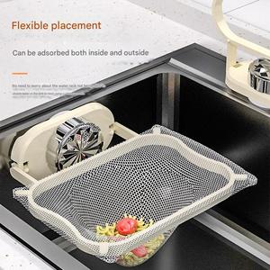 Colador de cocina grande con ventosa, de plástico ABS, duradero, apto para lavavajillas y horno, ecológico, para residuos de comida - Product Image 4