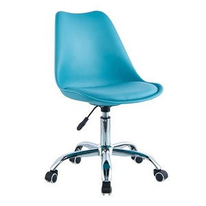<span class=keywords><strong>Silla</strong></span> de Oficina Moderna con Altura Ajustable, <span class=keywords><strong>Silla</strong></span> Giratoria de Plástico para <span class=keywords><strong>Escritorio</strong></span>, para Hogar, Apartamento u Oficina - Product Image 3