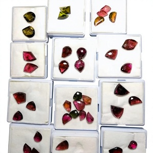 Vente en gros de copeaux bruts de tourmaline rose naturelle de haute qualité, gravier de quartz en cristal de guérison pour la décoration, la fabrication de bijoux et de pierres - Product Image 1