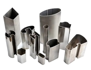 ท่อรูปทรงพิเศษทำจากสแตนเลสท่อ Aisi 201 304 316L ท่อ SS พร้อมขัดสำหรับวงกบประตู - Product Image 2