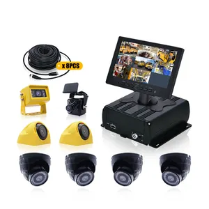 High Resolution Backup Camera With IR Led Light For Better Security Safety School Bus Kindergarten Monitoring System