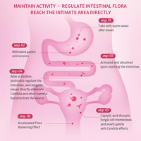 Capsules Nettoyantes OEM Candida aux Herbes Naturelles pour la Santé Intestinale et la Détoxification du Côlon – Végétaliennes, Usage Adulte