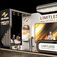 Stand d'exposition modulaire personnalisé MEGA Modern Fashion Pop Up Store pour événements et expositions
