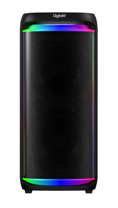 Mới Disco tư nhân đôi 10inch PA DJ loa, DBL 60W Máy Karaoke với hai mic không dây cho bữa tiệc gia đình. - Product Image 3