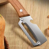 Couteau multifonctionnel à manche en bois et lame en acier inoxydable, prix d'usine, en vente