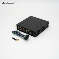 DSP de voiture 10 canaux avec amplificateur 8 canaux classe D, puce AKM japonaise, max 8x120W, égaliseur 31 bandes, haute puissance, excellente qualité