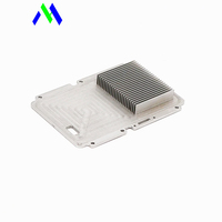Pièces en alliage d'aluminium pour dissipateur thermique usinées CNC sur mesure en usine, dissipateur thermique électronique de haute précision, pièces de rechange mécaniques