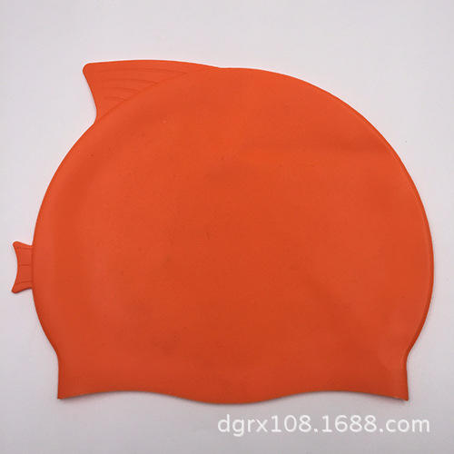 หมวกเด็กรูปปลา: สีส้ม