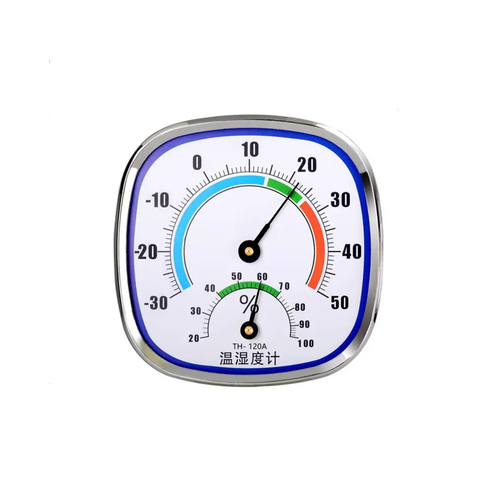 TH-601 Thermometer and Hygrometer Analog Humidity Gauge Temperature Monitor for Home Office Hotel School