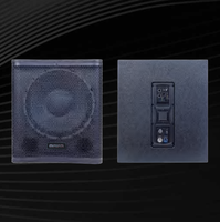 AERO 15SE 700W Peak, Sistema de Subwoofer Activo de Baja Frecuencia Profesional con Control de Red Inteligente, RJ45, DSP, PEQ, 2 Altavoces, 96dB