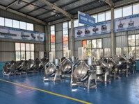 500L Chauffage au gaz inclinable Planetary Mixing Cooker Cuisine, Restaurant, Boulangerie, Confiserie Commercial Food Processing