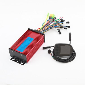 Kit WXGN202 rojo de 12 tubos con pantalla WXGN202 + kit de controlador de 12 tubos, 36V/48V/60V/72V, 800W/1000W universal para bicicleta eléctrica L893 - Product Image 4