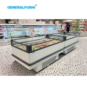 Refrigerador <span class=keywords><strong>de</strong></span> pantalla <span class=keywords><strong>de</strong></span> supermercado enchufable con sistema <span class=keywords><strong>de</strong></span> refrigeración por aire Congelador <span class=keywords><strong>de</strong></span> Isla <span class=keywords><strong>de</strong></span> doble Temperatura <span class=keywords><strong>de</strong></span> vidrio <span class=keywords><strong>de</strong></span> refrigeración directa/ventilador - Product Image 3