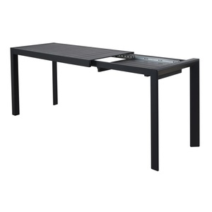 Yoho hiện đại Mở rộng hình chữ nhật bảng L(120-160) HDPE bảng Top + bột bọc thép khung ngoài trời bảng - Product Image 4