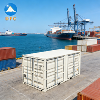 Conteneur d'expédition multi-usages haute capacité, neuf, 20 pieds, ouverture latérale, 4 portes, sec, 32 m³, DFC