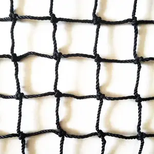 PE Or Nylon Lacrosse Netting Hockey Ball Net Softball Barrier Net Plastic Sports Net