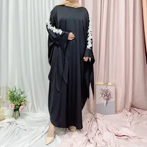 2022新しいトレンディなイスラム教徒のドレス卸売ドバイアバヤブティック