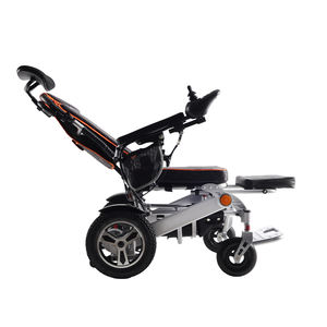 Cina fabbrica prezzi economici 300W * 2 spazzolato sedia a rotelle elettrica reclinabile in lega di alluminio pieghevole potere sedia a rotelle - Product Image 2