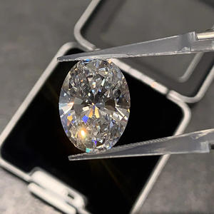IGI Certified 10.02ct Oval <strong>Loose</strong> <strong>Diamond</strong> - DEF Color VVS2 Clarity CVD/HPHT Lab Grown (Rare Collector's Gemstone) - Product Image 1