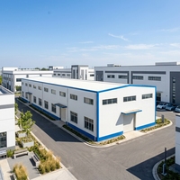 Structure en acier multi/double couche, moderne, facile à installer, pour atelier, entrepôt, usine, avec certification CE