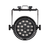 Projecteur LED Par 18x15W RGBWA UV 6-en-1 IP65 étanche DMX en aluminium pour extérieur, scène, mariage, parc, bâtiment