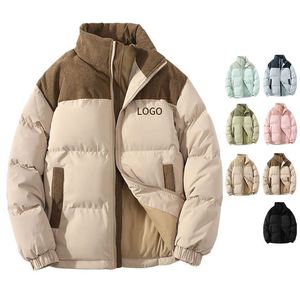 Chaqueta de Invierno Acolchada para Hombre, con Logotipo Personalizado, Combinación de Colores, Chaqueta de Burbujas para Exteriores - Product Image 2