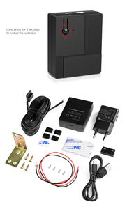 Abridor de puerta de garaje para coche Homekit, <span class=keywords><strong>interruptor</strong></span> inteligente WiFi, controlador de encendido y apagado de puerta de garaje, aplicación Siri, Control de voz, <span class=keywords><strong>Interruptor</strong></span> SMS recordado - Product Image 6
