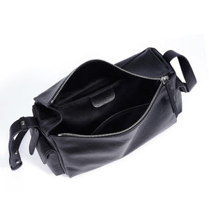 OEM Fabricant Sac Épaule Femme Cuir Véritable Vintage Personnalisé Grande Capacité Porte-Documents Poches Latérales Doubles - Product Image 3